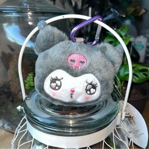 kuromi mini coin purse keychain